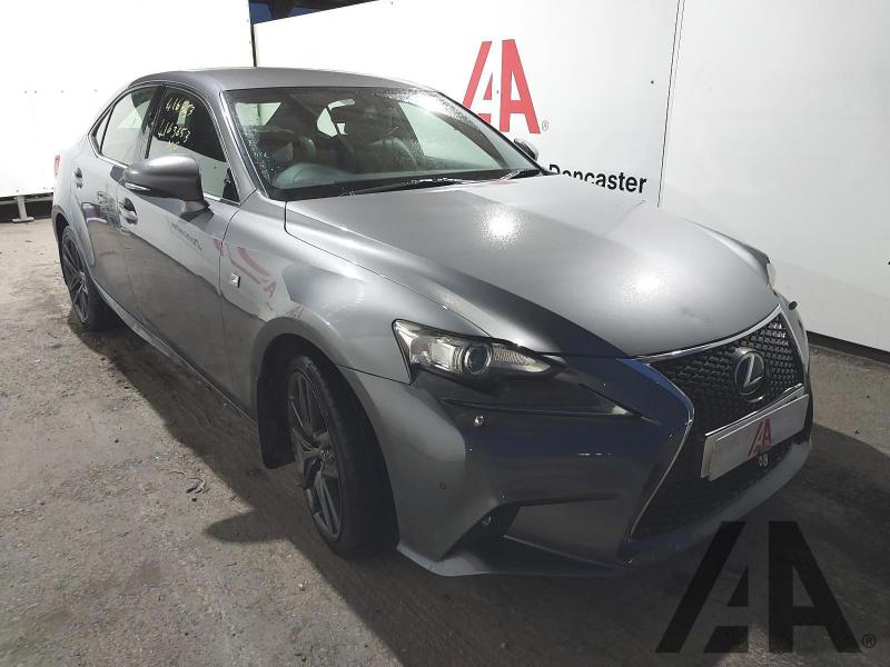 2014 LEXUS IS 250 F SPORT 2499cc PETROL AUTOMATIC 6 Speed 4 DOOR SALOON