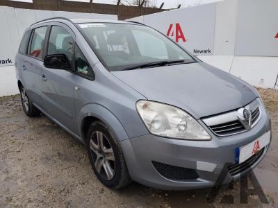 Image of 2010 VAUXHALL ZAFIRA EXCLUSIV 1598cc PETROL MANUAL 5 Speed 5 DOOR MPV