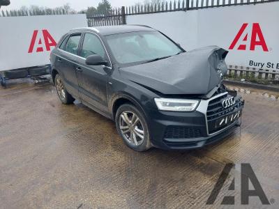 Image of 2018 AUDI Q3 TDI QUATTRO S LINE EDITION 1968cc TURBO DIESEL SEMI AUTO 5 DOOR ESTATE