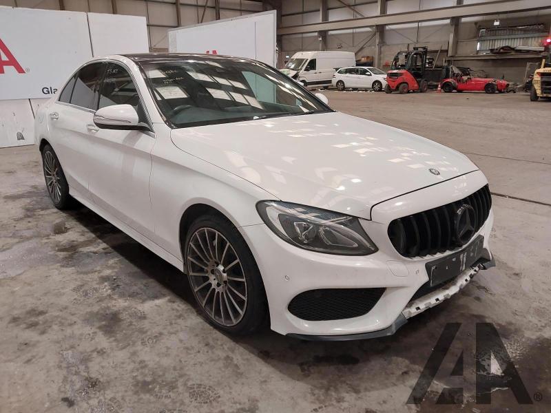 2015 MERCEDES C-CLASS C220 BLUETEC AMG LINE PREMIUM 2143cc TURBO DIESEL AUTOMATIC 4 DOOR SALOON