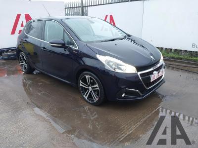 Image of 2017 PEUGEOT 208 PURETECH S/S GT LINE 1199cc TURBO PETROL MANUAL 5 DOOR HATCHBACK