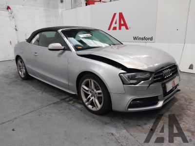 Image of 2015 AUDI A5 TDI S LINE S/S 1968cc TURBO DIESEL MANUAL 6 Speed 2 DOOR CONVERTIBLE