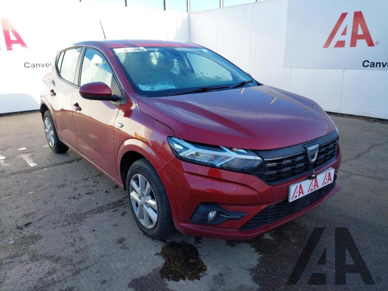 2022 DACIA SANDERO COMFORT TCE 999cc TURBO PETROL MANUAL 5 DOOR HATCHBACK