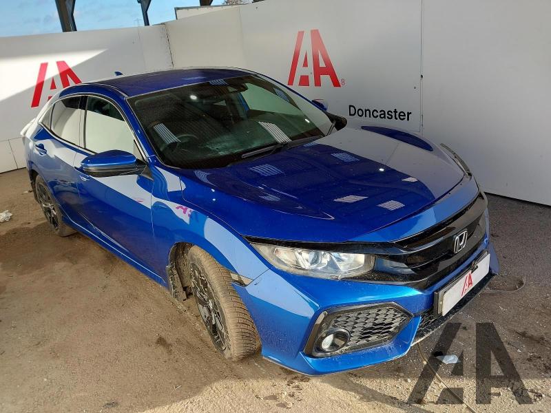 2018 HONDA CIVIC VTEC SR 988cc TURBO PETROL MANUAL 6 Speed 5 DOOR HATCHBACK