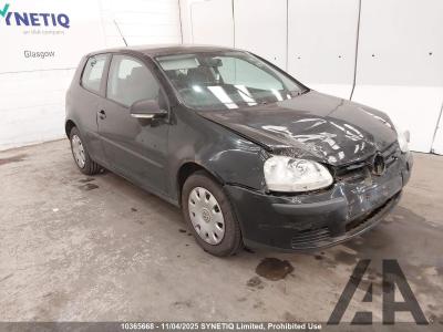 Image of 2007 VOLKSWAGEN GOLF S 1390cc PETROL MANUAL 5 Speed 3 DOOR HATCHBACK