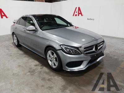 Image of 2015 MERCEDES C-CLASS C220 BLUETEC AMG LINE PREMIUM 2143cc TURBO DIESEL AUTOMATIC 4 DOOR SALOON
