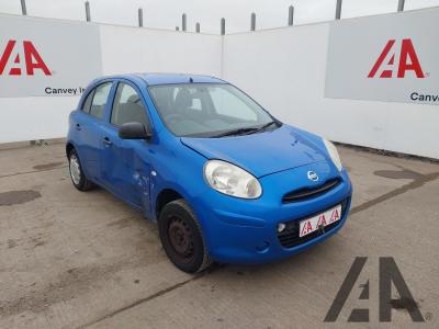 Image of 2011 NISSAN MICRA VISIA 1198cc PETROL MANUAL 5 Speed 5 DOOR HATCHBACK