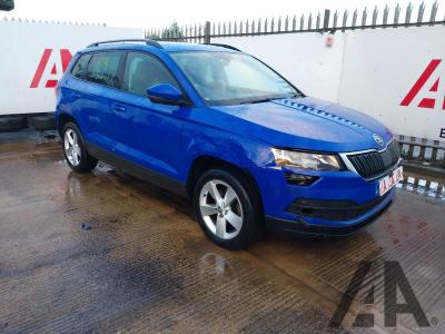 Image of 2018 SKODA KAROQ SE TSI 1498cc TURBO PETROL MANUAL 6 Speed 5 DOOR ESTATE