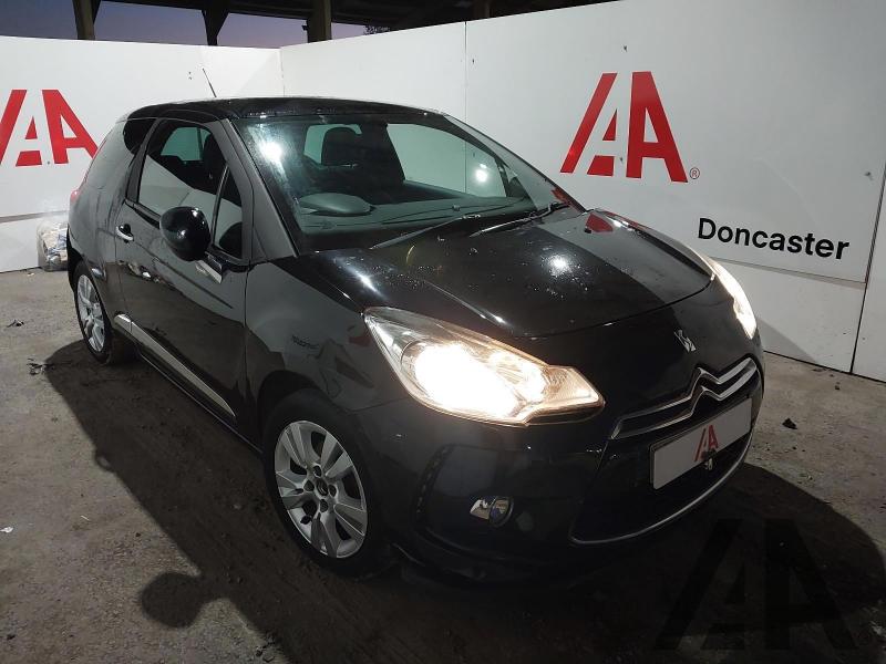 2013 CITROEN DS3 E-HDI DSTYLE 1560cc TURBO DIESEL MANUAL 5 Speed 3 DOOR HATCHBACK