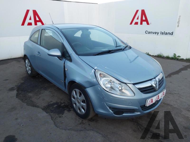 2008 VAUXHALL CORSA CLUB A/C 16V 1364cc PETROL AUTOMATIC 4 Speed 3 DOOR HATCHBACK
