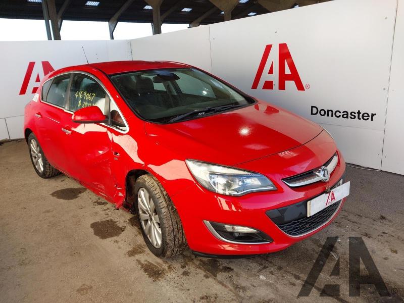 2013 VAUXHALL ASTRA ELITE CDTI S/S 1956cc TURBO DIESEL MANUAL 6 Speed 5 DOOR HATCHBACK