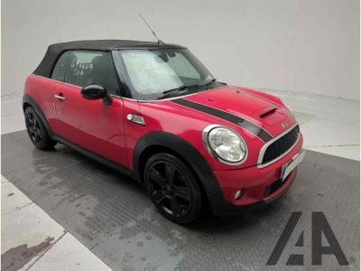 Image of 2009 MINI CONVERTIBLE COOPER S 1598cc TURBO PETROL MANUAL 6 Speed 2 DOOR CONVERTIBLE