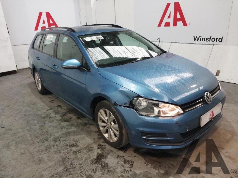 2015 VOLKSWAGEN GOLF SE TDI BLUEMOTION TECHNOLOGY D 1598cc TURBO DIESEL SEMI AUTO 7 Speed 5 DOOR ESTATE