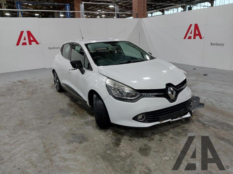 2014 RENAULT CLIO DYNAMIQUE S MEDIANAV ENERGY DC 1461cc TURBO DIESEL MANUAL 5 Speed 5 DOOR HATCHBACK