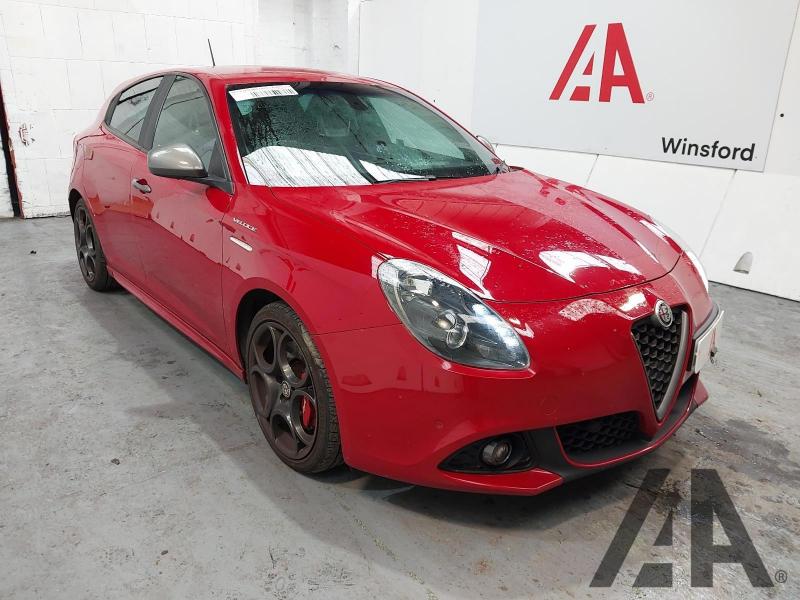 2017 ALFA ROMEO GIULIETTA TBI VELOCE TCT 1742cc TURBO PETROL SEMI AUTO 5 DOOR HATCHBACK