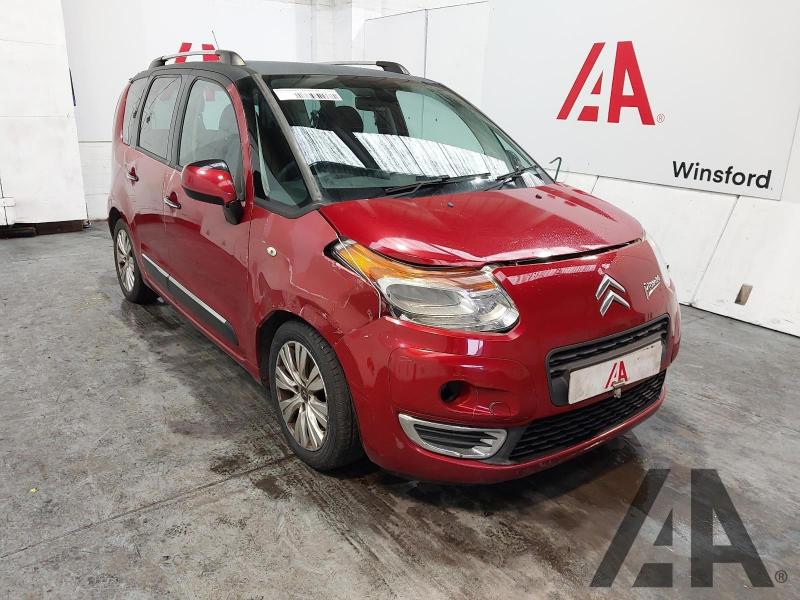 2010 CITROEN C3 PICASSO EXCLUSIVE HDI 1560cc TURBO DIESEL MANUAL 5 DOOR MPV
