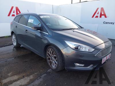 Image of 2017 FORD FOCUS TITANIUM X TDCI 1499cc TURBO DIESEL MANUAL 6 Speed 5 DOOR ESTATE