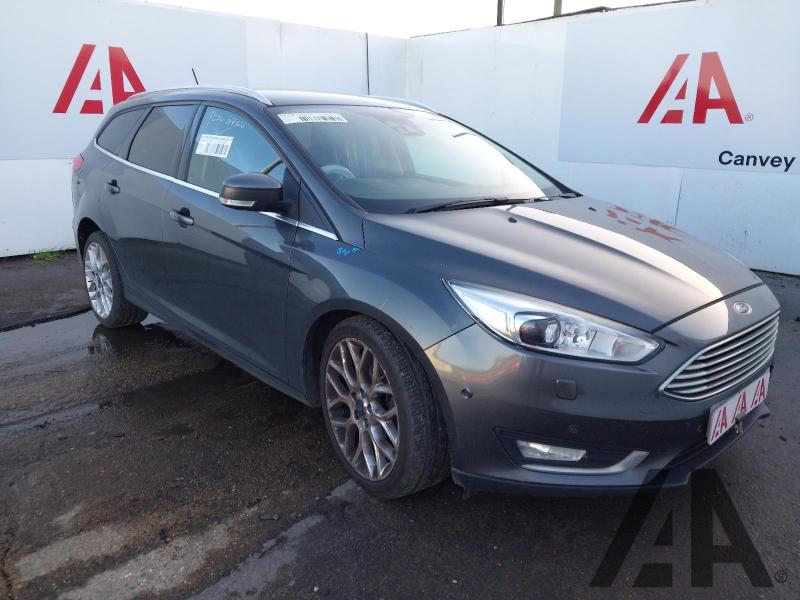 2017 FORD FOCUS TITANIUM X TDCI 1499cc TURBO DIESEL MANUAL 6 Speed 5 DOOR ESTATE
