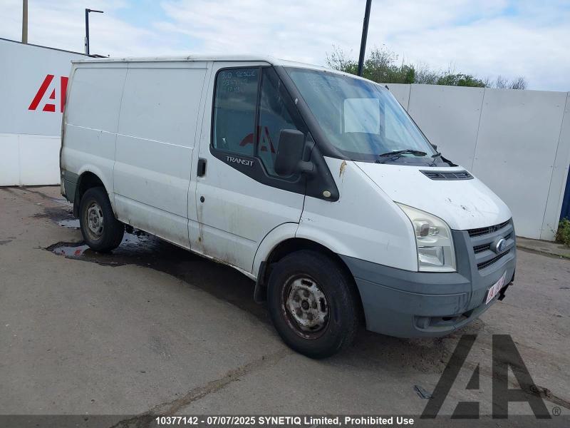 2010 FORD TRANSIT 330 SWB LR 2402cc TURBO DIESEL MANUAL 6 Speed PANEL VAN