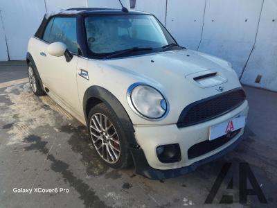 Image of 2010 MINI CONVERTIBLE JOHN COOPER WORKS 1598cc TURBO PETROL MANUAL 6 Speed 2 DOOR CONVERTIBLE