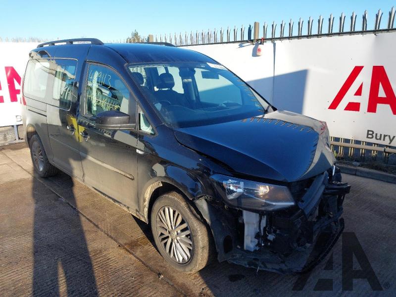 2019 VOLKSWAGEN CADDY MAXI C20 LIFE TDI 1968cc TURBO DIESEL SEMI AUTO 5 DOOR MPV