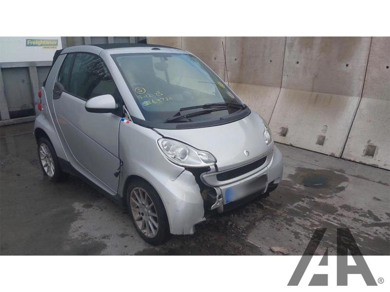 2010 SMART FORTWO CABRIO PASSION MHD 999cc PETROL AUTOMATIC 2 DOOR CONVERTIBLE