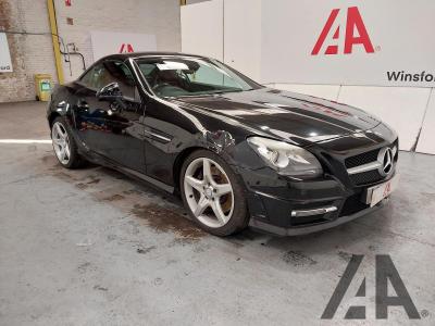 Image of 2012 MERCEDES SLK SLK250 CDI BLUEEFFICIENCY AMG 2143cc TURBO DIESEL AUTOMATIC 7 Speed 2 DOOR CONVERTIBLE