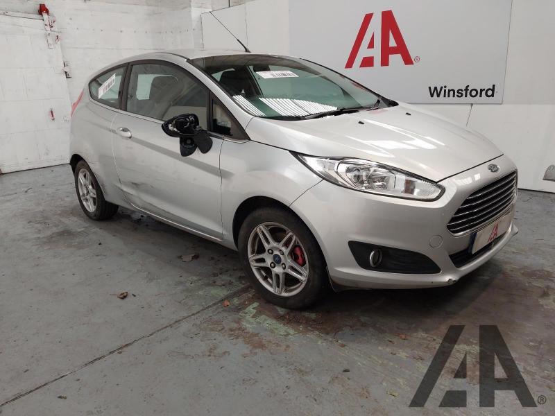 2013 FORD FIESTA ZETEC 998cc TURBO PETROL MANUAL 5 Speed 3 DOOR HATCHBACK