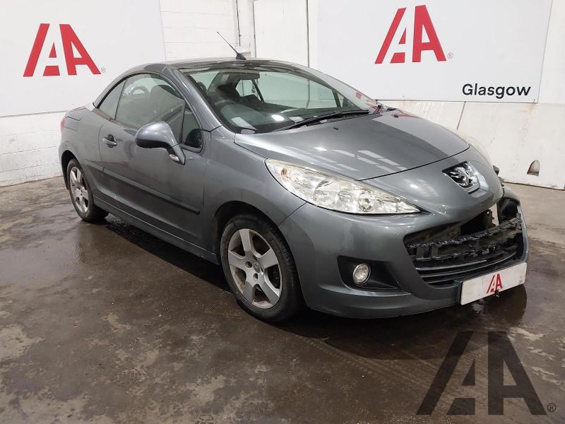 2010 PEUGEOT 207 CC SPORT 1598cc PETROL MANUAL 5 Speed 2 DOOR CONVERTIBLE