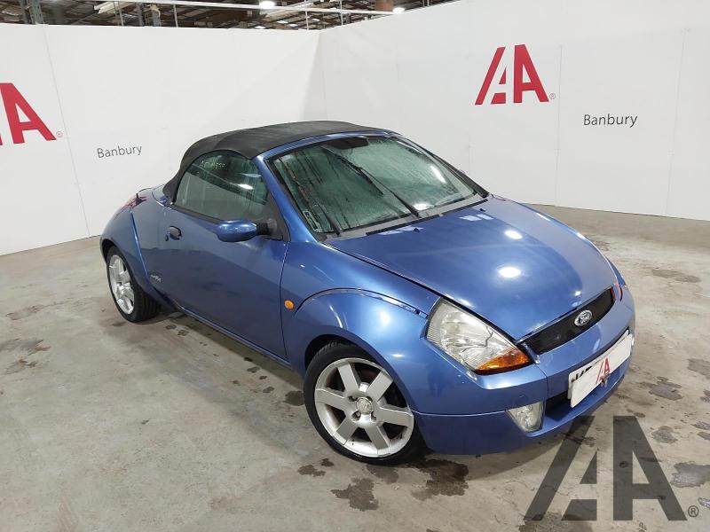 2006 FORD STREETKA ICE 1597cc PETROL MANUAL 5 Speed 2 DOOR CONVERTIBLE