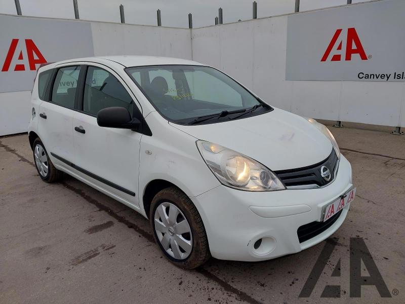 2012 NISSAN NOTE VISIA 1386cc PETROL MANUAL 5 Speed 5 DOOR MPV