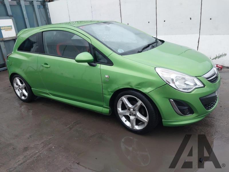 2011 VAUXHALL CORSA SRI 1398cc PETROL MANUAL 3 DOOR HATCHBACK