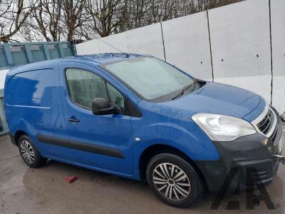 Image of 2017 PEUGEOT PARTNER BLUE HDI S L1 1560cc TURBO DIESEL MANUAL 5 Speed PANEL VAN