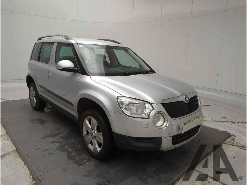 2011 SKODA YETI SE TDI CR 1968cc TURBO DIESEL MANUAL 5 DOOR HATCHBACK