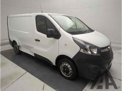 Image of 2017 VAUXHALL VIVARO L1H1 2700 CDTI 1598cc TURBO DIESEL MANUAL 6 Speed PANEL VAN