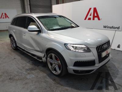 Image of 2014 AUDI Q7 TDI QUATTRO S LINE PLUS 2967cc TURBO DIESEL AUTOMATIC 5 DOOR ESTATE