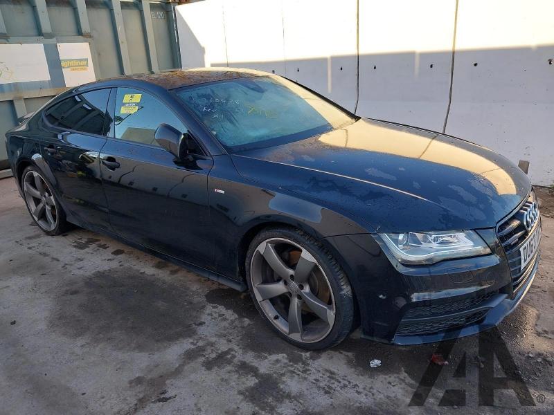 2013 AUDI A7 TDI QUATTRO S LINE BLACK EDITI 2967cc TURBO DIESEL AUTOMATIC 5 DOOR HATCHBACK