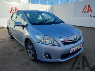 Image of 2012 TOYOTA AURIS T SPIRIT 1797cc PETROL/ELECTRIC CVT 1 Speed 5 DOOR HATCHBACK