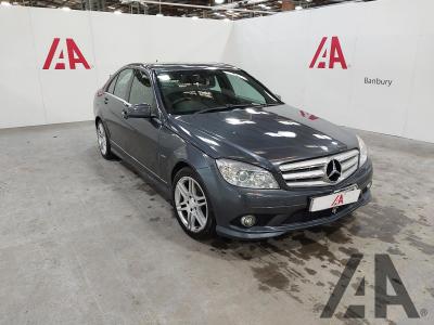Image of 2009 MERCEDES C-CLASS C180 KOMPRESSOR BLUEEFFICIENCY 1597cc SUPER PETROL AUTOMATIC 4 DOOR SALOON