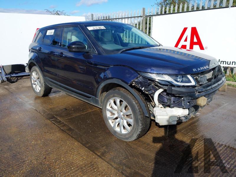 2017 LAND ROVER RANGE ROVER EVOQUE ED4 SE TECH 1999cc TURBO DIESEL MANUAL 6 Speed 5 DOOR ESTATE