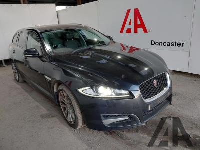 Image of 2014 JAGUAR XF D V6 R-SPORT SPORTBRAKE 2993cc TURBO DIESEL AUTOMATIC 8 Speed 5 DOOR ESTATE
