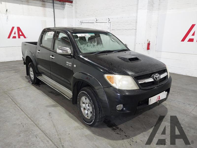 2008 TOYOTA HI-LUX 4X4 D-4D D/C 2982cc TURBO DIESEL MANUAL PICK UP