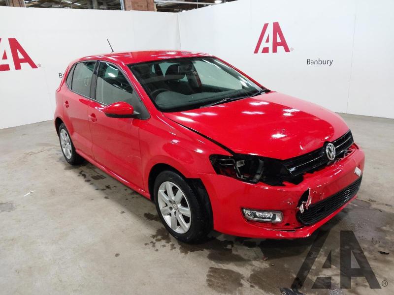 2012 VOLKSWAGEN POLO MATCH 1390cc PETROL MANUAL 5 Speed 5 DOOR HATCHBACK