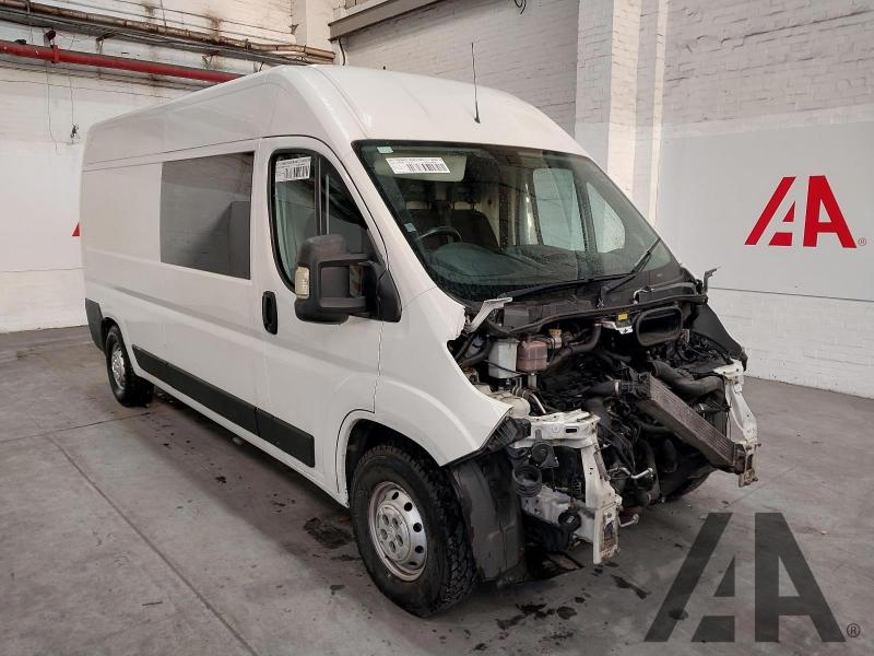 2017 PEUGEOT BOXER BLUE HDI 335 L3H2 PROFESSIONAL 1997cc TURBO DIESEL MANUAL PANEL VAN