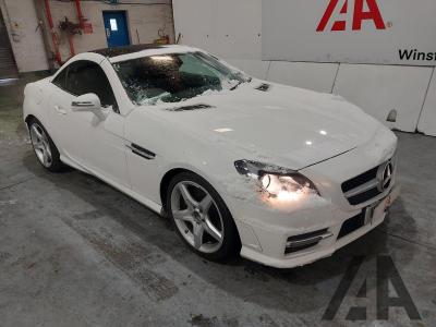 Image of 2015 MERCEDES SLK SLK250 CDI BLUEEFFICIENCY AMG 2143cc TURBO DIESEL AUTOMATIC 7 Speed 2 DOOR CONVERTIBLE