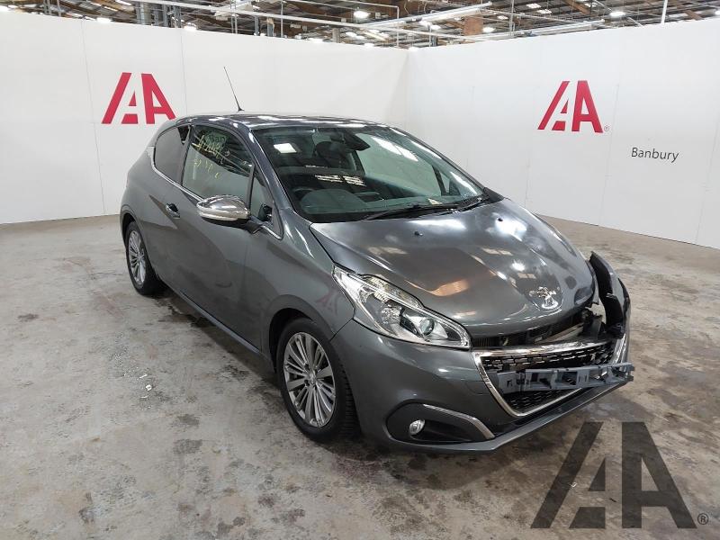 2016 PEUGEOT 208 PURETECH S/SURE 1199cc TURBO PETROL MANUAL 3 DOOR HATCHBACK