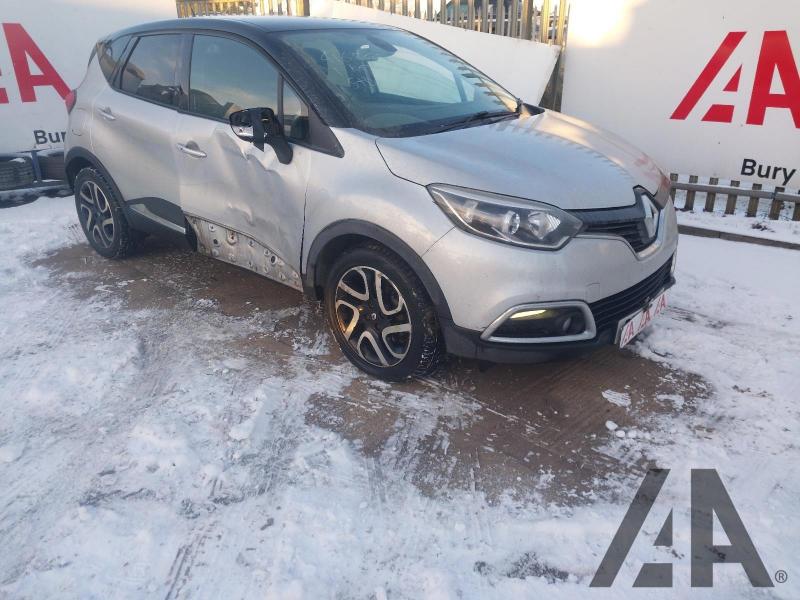 2014 RENAULT CAPTUR DYNAMIQUE S MEDIANAV ENERGY DC 1461cc TURBO DIESEL MANUAL 5 Speed 5 DOOR HATCHBACK