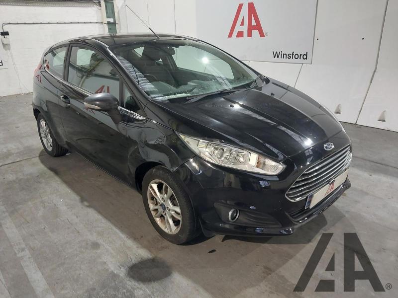 2014 FORD FIESTA ZETEC 1242cc PETROL MANUAL 5 Speed 3 DOOR HATCHBACK