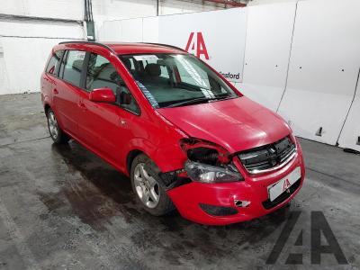 Image of 2014 VAUXHALL ZAFIRA EXCLUSIV CDTI ECOFLEX 1686cc TURBO DIESEL MANUAL 5 DOOR MPV