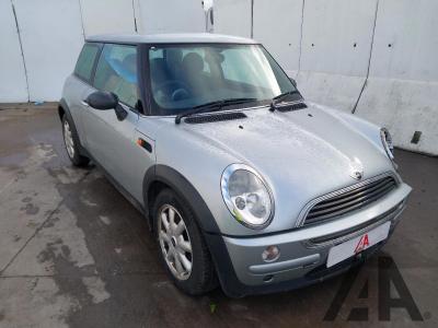 Image of 2002 MINI HATCH ONE 1598cc PETROL MANUAL 5 Speed 3 DOOR HATCHBACK